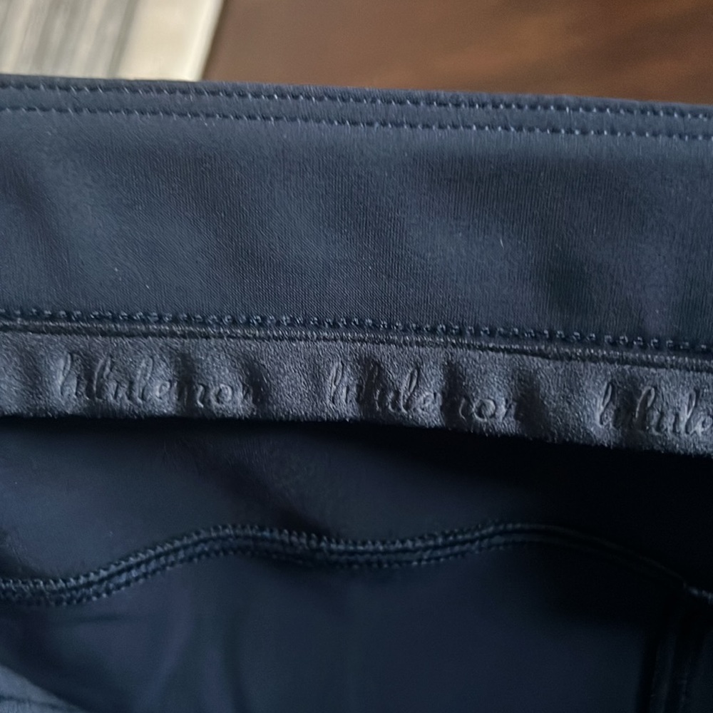 Lululemon On the Move Pants Ponte Navy Size 10 - Picture 7 of 14